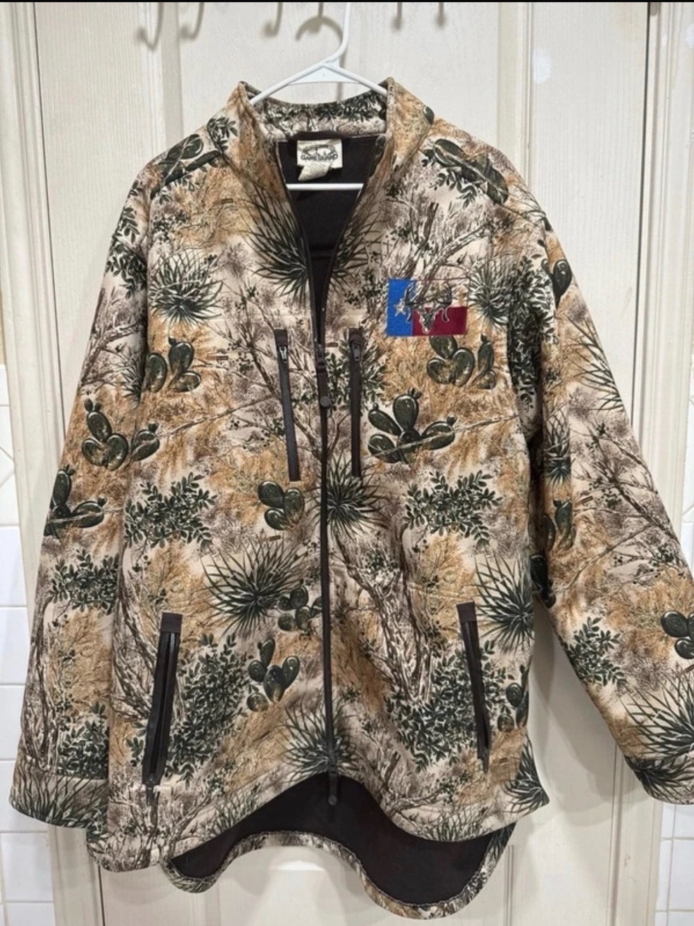 Men's Desert Camo Performance Jacket - Tan & Green